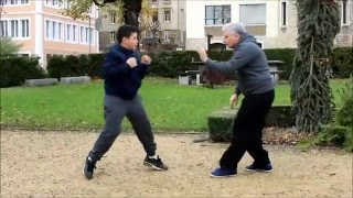 Sparring avec un débutant en boxe anglaise [upl. by Kilam634]