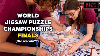 The epic finals of the World Jigsaw Puzzle Championships [upl. by Bergen835]