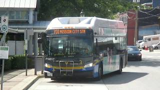 TransLink CMBC 2014 New Flyer XN40  P14017 [upl. by Audri]