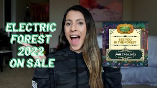 Electric Forest 2022 Ticket On Sale Info Everything You Need to Know [upl. by Lalise]