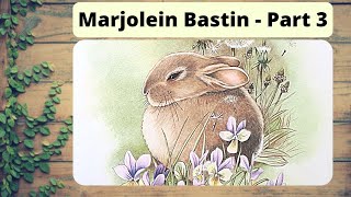 Comment colorier un lapin  TUTO en TEMPS RÉEL  Marjolein Bastin partie 3  Inspired by Nature [upl. by Ailima]