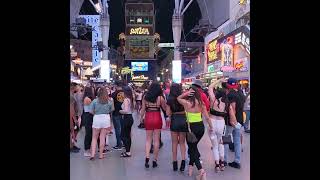 Free attractions in Las Vegas  Fremont street experience [upl. by Eeladnerb]