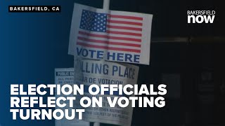 Kern County election officials reflect on voting turnout results expected early December [upl. by Gabbey]