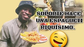 SOPORTE🧑🏽‍🍳 HACE UN ESPAGUETI COn FRITO 🍛 TIENE QUE VER LO QUE PASO 📽🏃‍♂️🙆🏾‍♂️ [upl. by Victoria]