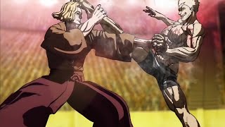 Raian Kure vs Mokichi Robinson DUBBED Kengan Ashura HD 😱❤️🤯💯🔥🍿💪👌 [upl. by Jarrid]