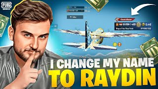 I Change My Name to RAYDIN1v99 FOR 24H pubgmobile pubgm raydin bgmi fyp [upl. by Lerred]