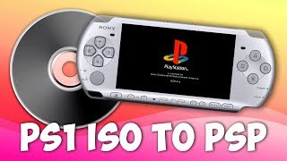 How To Convert PS1 ISOs To Play On PSP [upl. by Cornew866]