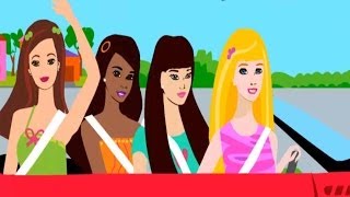 BARBIE  Barbie Car Fun  English Episode Full Game  BARBIE Game for Children [upl. by Dnomrej191]