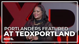 Portland locals featured as speakers at annual TEDxPortland event at Keller Auditorium [upl. by Enerehs]