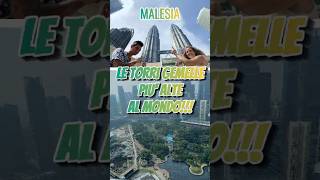 Malesia le torri gemelle piu alte al mondotravel viaggioindonesiapetronasmalaysiatwintowers [upl. by Zerdna]