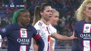 Lyon vs PSG  D1 Arkema  Division 1 Féminine [upl. by Broddie59]