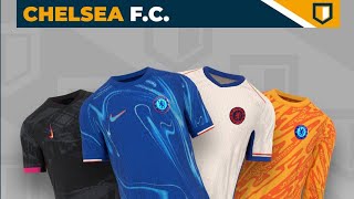 CHELSEA FC 2425  Official Kits   Original Body •• FIFA 16 MOBILE [upl. by Gilbart]