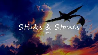 Jónsi  Sticks amp Stones  Lyrics Video [upl. by Ovid]