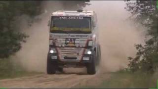 rally dakar arg chile 2010 final etapa trucks Автомобилей КАМАЗ чемпиона [upl. by Akenn]