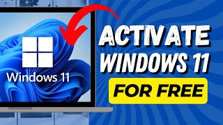 How To Activate Windows 11 For Free  Windows 11 free activation in 2024 [upl. by Tyrus]