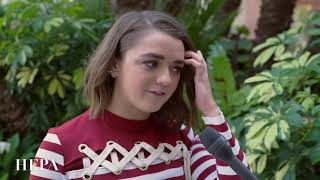 Flashback Interview Maisie Williams on Game of Thrones Season 6 [upl. by Lefkowitz838]