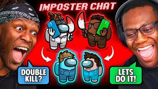 SIDEMEN AMONG US BUT THE IMPOSTERS CAN TALK TO EACH OTHER [upl. by Ewan]