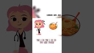 Do you like spaghetti yogurt educationalfun kidslearning learningwithjojoshorts [upl. by Treve]