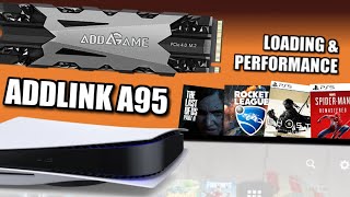 Addlink A95 PS5 SSD Loading amp Performance Test 2 [upl. by Yatnwahs260]