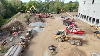 Late September 2024 Pompton Plains Crossroad Construction  March Associates Construction [upl. by Siramay]