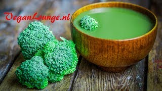 BROCCOLI SOEP MET ZOETE AARDAPPEL VEGAN🍠🍋🌿 [upl. by Hilde147]