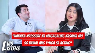 LUIS LISTENS TO AIKO MELENDEZ Magagaling kasama mo so bawal ang tnga sa acting  Luis Manzano [upl. by Anrahs]