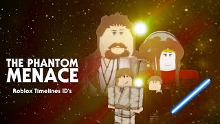 The Phantom Menace Suits  Roblox Timelines ID’s [upl. by Eirrem]