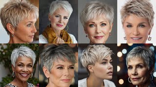 Stylish Short Haircuts for Women Over 60 [upl. by Lubeck642]