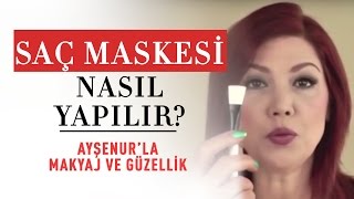 Saç Maskesi Nasıl Uygulanır [upl. by Ax864]