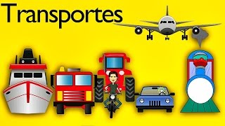 La Canción De Los Transportes para Niños  Canciones Infantiles  Videos Educativos Lunacreciente [upl. by Attolrac624]