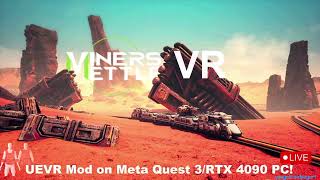 Miners Mettle in VR Gaming on the UEVR Mod  Meta Quest 3RTX 4090 PC Live [upl. by Oflunra]