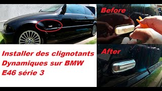 Installer des clignotants dynamiques BMW E46 série 3 [upl. by Heathcote777]