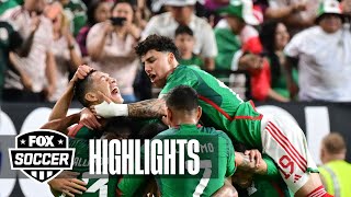 Mexico vs Jamaica Highlights  CONCACAF Gold Cup [upl. by Shellie]