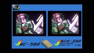 Commodore Amiga 500 turbo card testACA500Blizzard 1230IV64mb vs Hc508 [upl. by Imij]