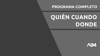 CAYÓ LA BANDA DE LOS quotMENORETES QuiénCuándoDónde  Programa completo 121124 [upl. by Izawa]