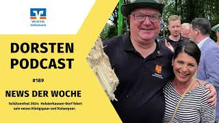 189 News der Woche Neues Königspaar in HolsterhausenDorf [upl. by Matlick]