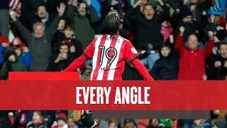 Romaine Sawyers Goal v Fulham from Every Angle [upl. by Rma]