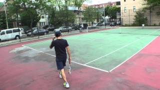 20150604  Alex practice with Spinfire Pro 2 [upl. by Yeldarb77]