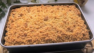 Apfelkuchen mit Schoko und Streusel  Ein süßer Genuss für jeden Anlass [upl. by Kramer36]