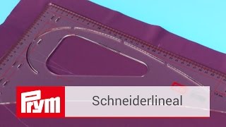 Das Prym Schneiderlineal für genaue Handarbeiten  Prym Zubehör [upl. by Ainirtak]