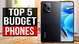 TOP 5 Best Budget Phones 2024 [upl. by Moskow]