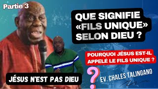 🚨JESUS NEST PAS DIEU💔 AFFIMER👉ÉV Charles TALINGANO QUE NOUS DIT RÉELLEMENT LA BIBLE Partie 8 [upl. by Ute]