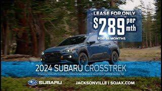 LEASE A 2024 CROSSTREK FOR 289 A MONTH OR GET 19 FINANCING ON 2024 SUBARU OUTBACK MODELS [upl. by Korwin]