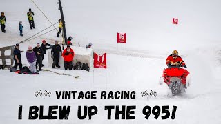 Vintage Racing At Jackson Hole  I Blew Up The 995 [upl. by Allebram]