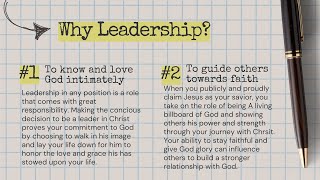 How to Be a Leader in Christ Essential Qualities from the Bible [upl. by Osrick847]