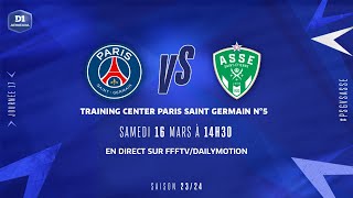 J17 I Paris SaintGermain – AS SaintEtienne 50 le résumé  D1 Arkema  FFF 20232024 [upl. by Bartram]