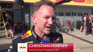 Christian Horner PostRace Show Interview F1 Hungarian GP 2023 Sunday Media Pen [upl. by Oicnerual676]