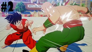 Son Goku VS Tien Shinhan  DBZ Kakarot 02 23rd World Tournament DLC 23 [upl. by Yob]