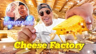 CHEESE FACTORY  🇬🇷🏝️ اكتشاف جبن جزيرة إييوس [upl. by Kristin175]