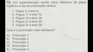 OBMEP 2018  1ª FASE  NÍVEL 1 Q15  NÍVEL 2 Q 8 [upl. by Myrna]